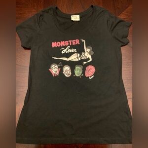 Monster Lover Graphic Tee Small